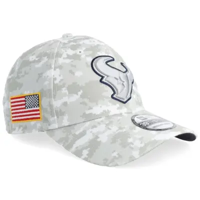 New Era - NFL Camo fitted Keps - Houston Texans 39THIRTY NFL Salute To Service Camo Fitted @ Hatstore
