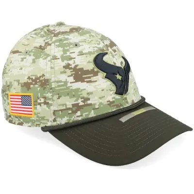 New Era - NFL Camo fitted Keps - Houston Texans NFL 39THIRTY Salute To Service Camo Fitted @ Hatstore