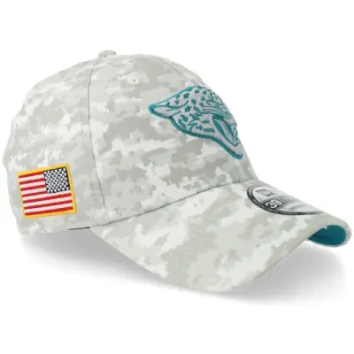 New Era - NFL Camo fitted Keps - Jacksonville Jaguars 39THIRTY NFL Salute To Service Camo Fitted @ Hatstore