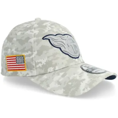 New Era - NFL Camo fitted Keps - Tennessee Titans 39THIRTY NFL Salute To Service Camo Fitted @ Hatstore