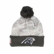 New Era - NFL Camo pom Beanie - Carolina Panthers Nfl24 Salute To Service Camo/Graphite Pom @ Hatstore