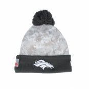 New Era - NFL Camo pom Beanie - Denver Broncos Nfl24 Salute To Service Camo/Graphite Pom @ Hatstore