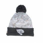 New Era - NFL Camo pom Beanie - Jacksonville Jaguars Nfl24 Salute To Service Camo/Graphite Pom @ Hatstore