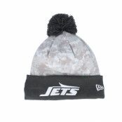 New Era - NFL Camo pom Beanie - New York Jets Nfl24 Salute To Service Camo/Graphite Pom @ Hatstore