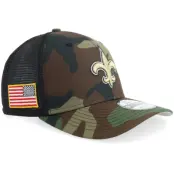 New Era - NFL Camo trucker Keps - New Orleans Saints 9SEVENTY NFL Salute To Service Camo Trucker @ Hatstore