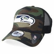 New Era - NFL Camo trucker Keps - Seattle Seahawks Color Forest Camo Trucker @ Hatstore