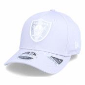 New Era - NFL Grå adjustable Keps - Las Vegas Raiders League essential 9FIFTY Grey/White Adjustable @ Hatstore