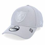 New Era - NFL Grå adjustable Keps - Las Vegas Raiders Mono Team Colour 9FORTY Grey Adjustable @ Hatstore