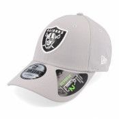 New Era - NFL Grå adjustable Keps - Las Vegas Raiders Repreve 9FORTY Grey Adjustable @ Hatstore