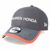 New Era - NFL Grå adjustable Keps - Mclaren Honda Official Cap 9F Dark Grey Adjustable @ Hatstore