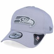 New Era - NFL Grå adjustable Keps - Seattle Seahawks A-Frame Light Grey/Grey Adjustable @ Hatstore