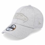 New Era - NFL Grå adjustable Keps - Seattle Seahawks Shadow Tech Heather Grey 9FORTY Adjustable @ Hatstore