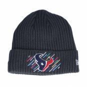 New Era - NFL Grå cuff Beanie - Houston Texans NFL21 Crucial Catch Knit Dark Grey Cuff @ Hatstore