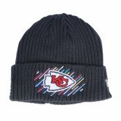 New Era - NFL Grå cuff Beanie - Kansas City Chiefs NFL21 Crucial Catch Knit Dark Grey Cuff @ Hatstore