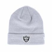 New Era - NFL Grå cuff Beanie - Las Vegas Raiders Heather Essential Grey Cuff @ Hatstore