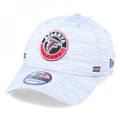 New Era - NFL Grå flexfit Keps - Atlanta Falcons NFL 20 On Field Road 39Thirty Grey Flexfit @ Hatstore
