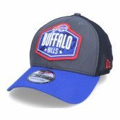 New Era - NFL Grå flexfit Keps - Buffalo Bills 39Thirty NFL21 Draft Dark Grey/Blue Flexfit @ Hatstore