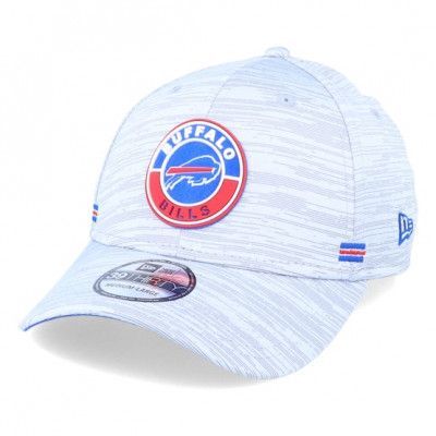 New Era - NFL Grå flexfit Keps - Buffalo Bills NFL 20 On Field Road 39Thirty Grey Flexfit @ Hatstore