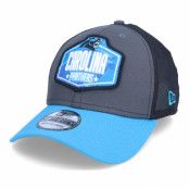 New Era - NFL Grå flexfit Keps - Carolina Panthers 39Thirty NFL21 Draft Dark Grey/Blue Flexfit @ Hatstore