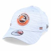 New Era - NFL Grå flexfit Keps - Cleveland Browns NFL 20 On Field Road 39Thirty Grey Flexfit @ Hatstore