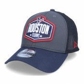 New Era - NFL Grå flexfit Keps - Houston Texans 39Thirty NFL21 Draft Dark Grey/Navy Flexfit @ Hatstore