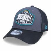 New Era - NFL Grå flexfit Keps - Jacksonville Jaguars 39Thirty NFL21 Draft Dark Grey/Black Flexfit @ Hatstore