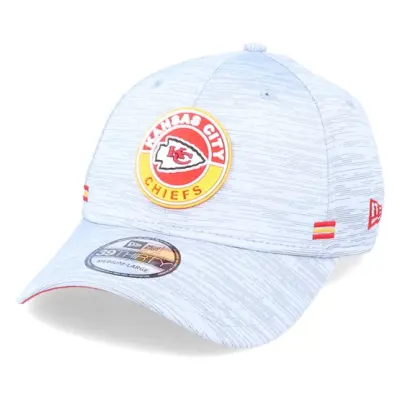 New Era - NFL Grå flexfit Keps - Kansas City Chiefs NFL 20 On Field Road 39Thirty Grey Flexfit @ Hatstore