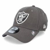 New Era - NFL Grå flexfit Keps - Las Vegas Raiders Comfort 39THIRTY Grey Flexfit @ Hatstore