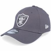 New Era - NFL Grå flexfit Keps - Las Vegas Raiders Gray Pop 39THIRTY Grey Flexfit @ Hatstore