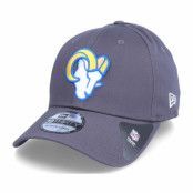 New Era - NFL Grå flexfit Keps - Los Angeles Rams NFL Team 39Thirty Dark Grey Flexfit @ Hatstore