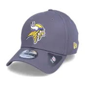 New Era - NFL Grå flexfit Keps - Minnesota Vikings NFL Team 39Thirty Dark Grey Stretch Fit @ Hatstore