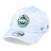 New Era - NFL Grå flexfit Keps - New York Jets NFL 20 On Field Road 39Thirty Grey Flexfit @ Hatstore