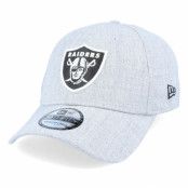 New Era - NFL Grå flexfit Keps - Oakland Raiders Heather 39Thirty Heather Gray Flexfit @ Hatstore