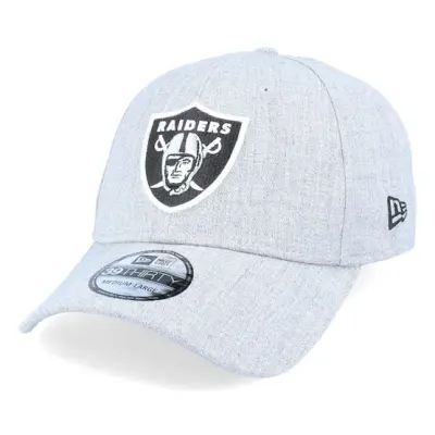 New Era - NFL Grå flexfit Keps - Oakland Raiders Heather 39Thirty Heather Gray Flexfit @ Hatstore