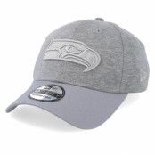 New Era - NFL Grå flexfit Keps - Seattle Seahawks Essential Jersey 39Thirty Heather Grey/Grey Flexfit @ Hatstore