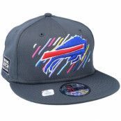 New Era - NFL Grå snapback Keps - Buffalo Bills NFL21 Crucial Catch 9FIFTY Dark Grey Snapback @ Hatstore