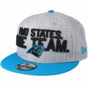 New Era - NFL Grå snapback Keps - Carolina Panthers 2018 NFL Draft On-Stage Grey/Teal Snapback @ Hatstore