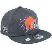 New Era - NFL Grå snapback Keps - Cleveland Browns NFL21 Crucial Catch 9FIFTY Dark Grey Snapback @ Hatstore