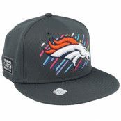 New Era - NFL Grå snapback Keps - Denver Broncos NFL21 Crucial Catch 9FIFTY Dark Grey Snapback @ Hatstore