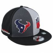 New Era - NFL Grå snapback Keps - Houston Texans 9FIFTY NFL Sideline 23 Gray/Charcoal/Black Snapback @ Hatstore