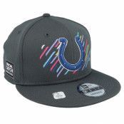 New Era - NFL Grå snapback Keps - Indianapolis Colts NFL21 Crucial Catch 9FIFTY Dark Grey Snapback @ Hatstore