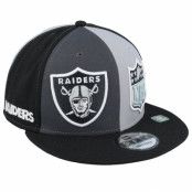 New Era - NFL Grå snapback Keps - Las Vegas Raiders 9FIFTY NFL Sideline 23 Gray/Charcoal/Black Snapback @ Hatstore