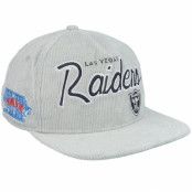 New Era - NFL Grå snapback Keps - Las Vegas Raiders Golfer Cord E3 Grey Snapback @ Hatstore