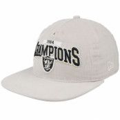 New Era - NFL Grå snapback Keps - Las Vegas Raiders League Champions Golfer Grey Snapback @ Hatstore