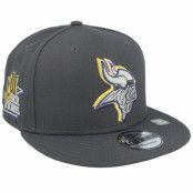 New Era - NFL Grå snapback Keps - Minnesota Vikings NFL24 Draft 9FIFTY Grey/Yellow/Purple Snapback @ Hatstore