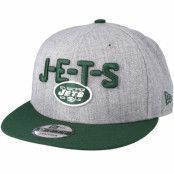 New Era - NFL Grå snapback Keps - New York Jets 2018 NFL Draft On-Stage Grey/Green Snapback @ Hatstore