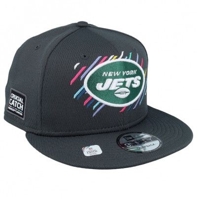 New Era - NFL Grå snapback Keps - New York Jets NFL21 Crucial Catch 9FIFTY Dark Grey Snapback @ Hatstore