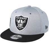 New Era - NFL Grå snapback Keps - Oakland Raiders 9Fifty On Field Grey/Black Snapback @ Hatstore