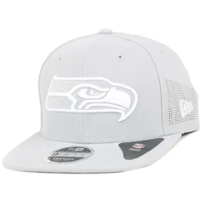New Era - NFL Grå snapback Keps - Seattle Seahawks NFL Side Performance 9Fifty Snapback @ Hatstore