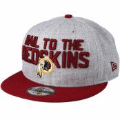 New Era - NFL Grå snapback Keps - Washington Redskins 2018 NFL Draft On-Stage Grey/Maroon Snapback @ Hatstore